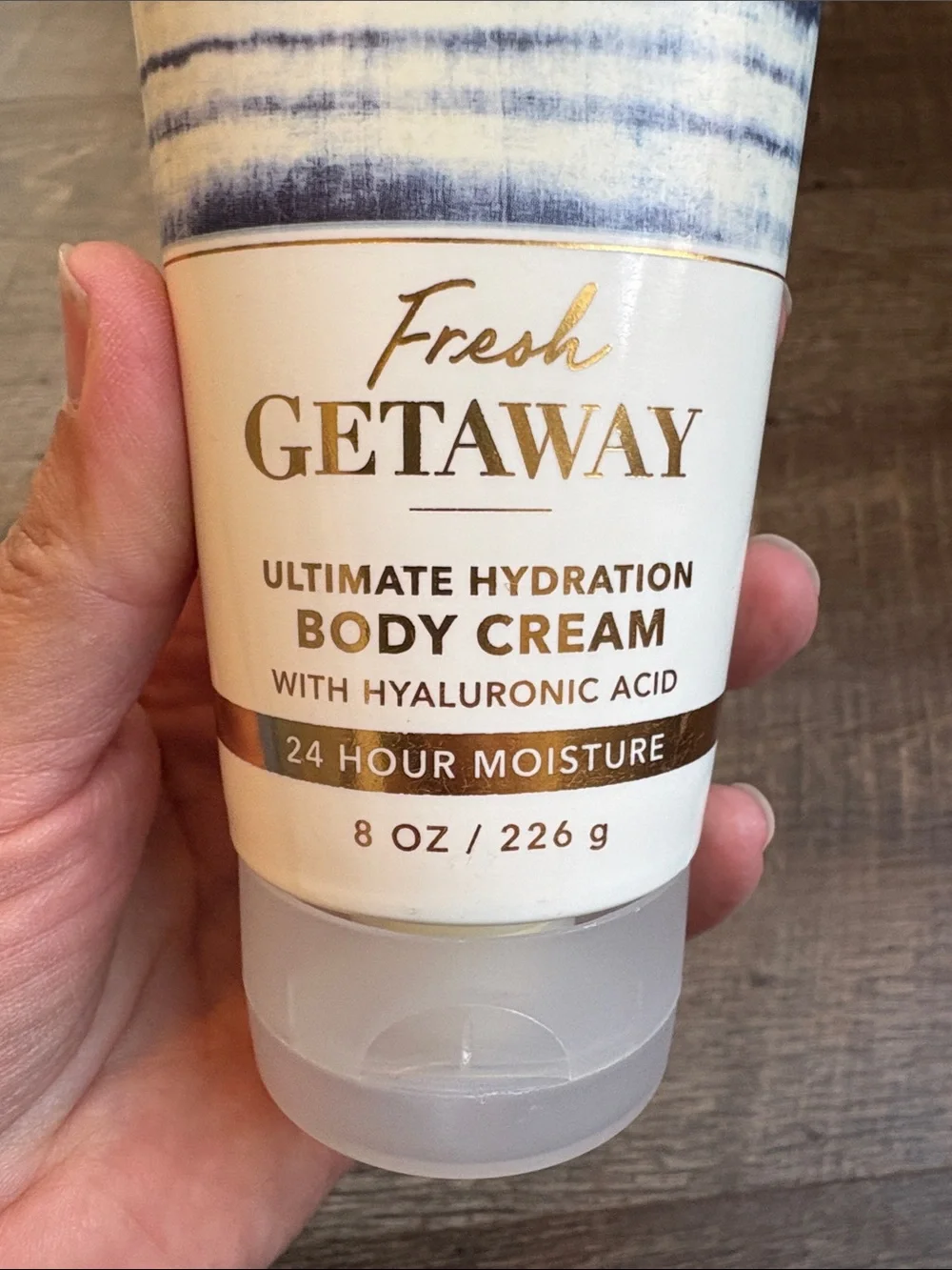 Bath & Body Works Fresh Getaway Hydration Body Cream 8oz Lot of 4